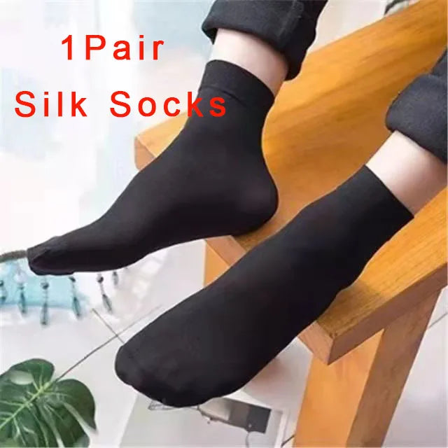 Chaussettes Chat Velours
