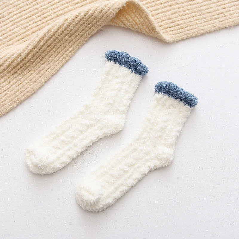 Chaussettes Chat Velours