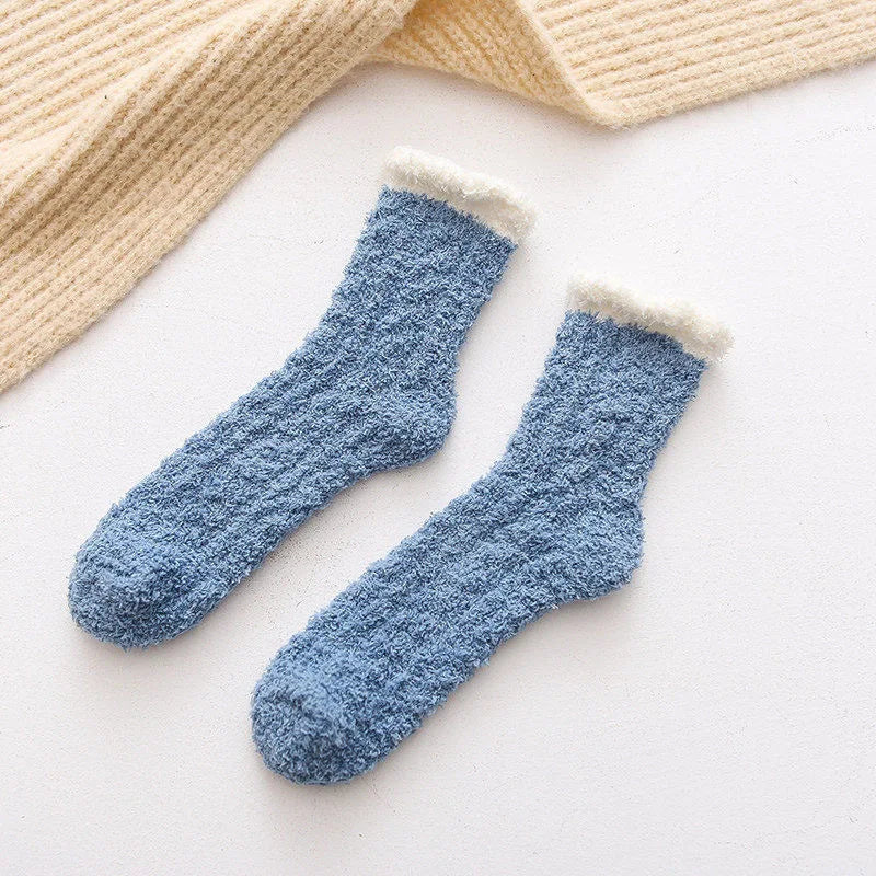 Chaussettes Chat Velours