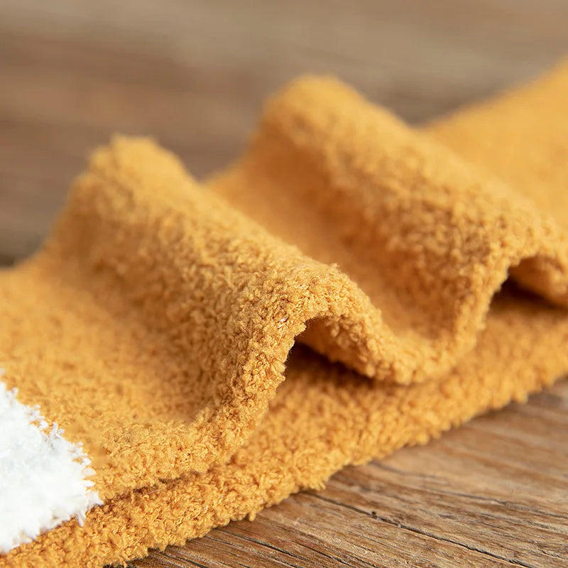 Chaussettes Chat Velours
